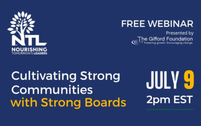 Cultivating Strong Communities with Strong Boards