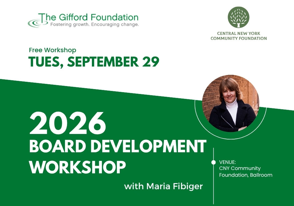 2026 Board Development Workshop