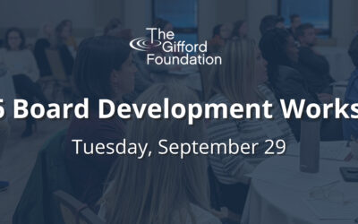 2026 Board Development Workshop
