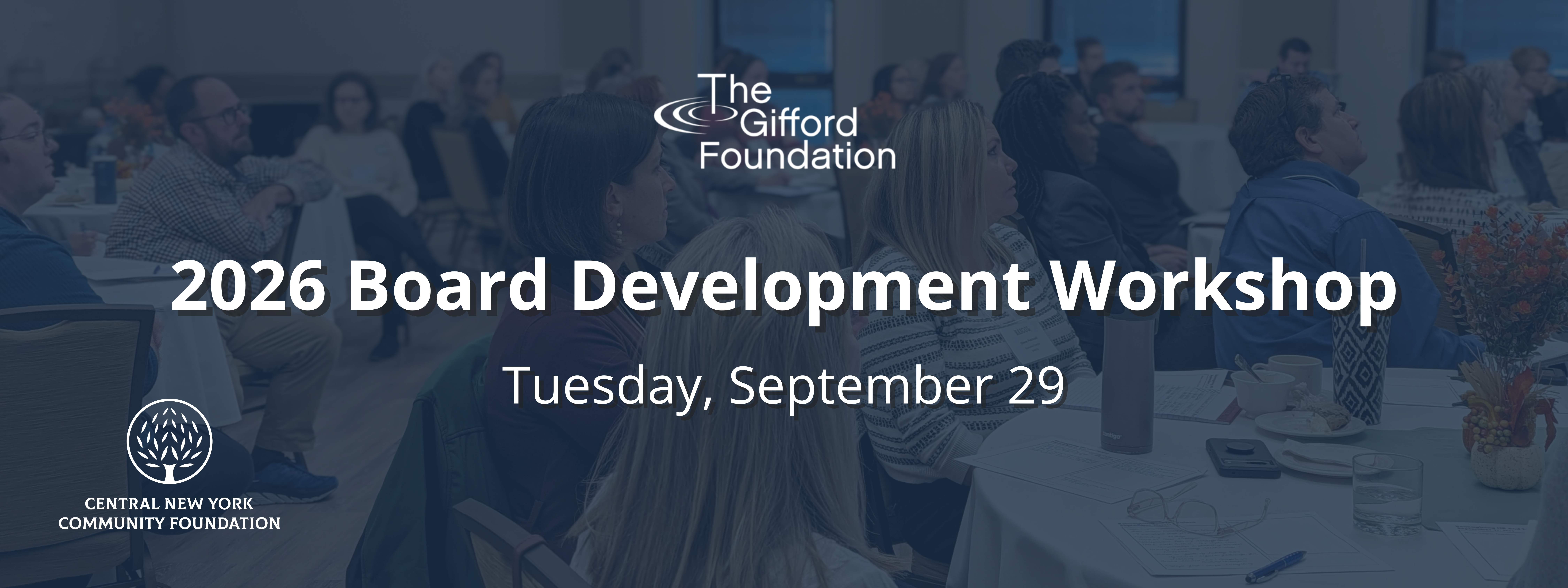 2026 Board Development Workshop, Tuesday, September 29
