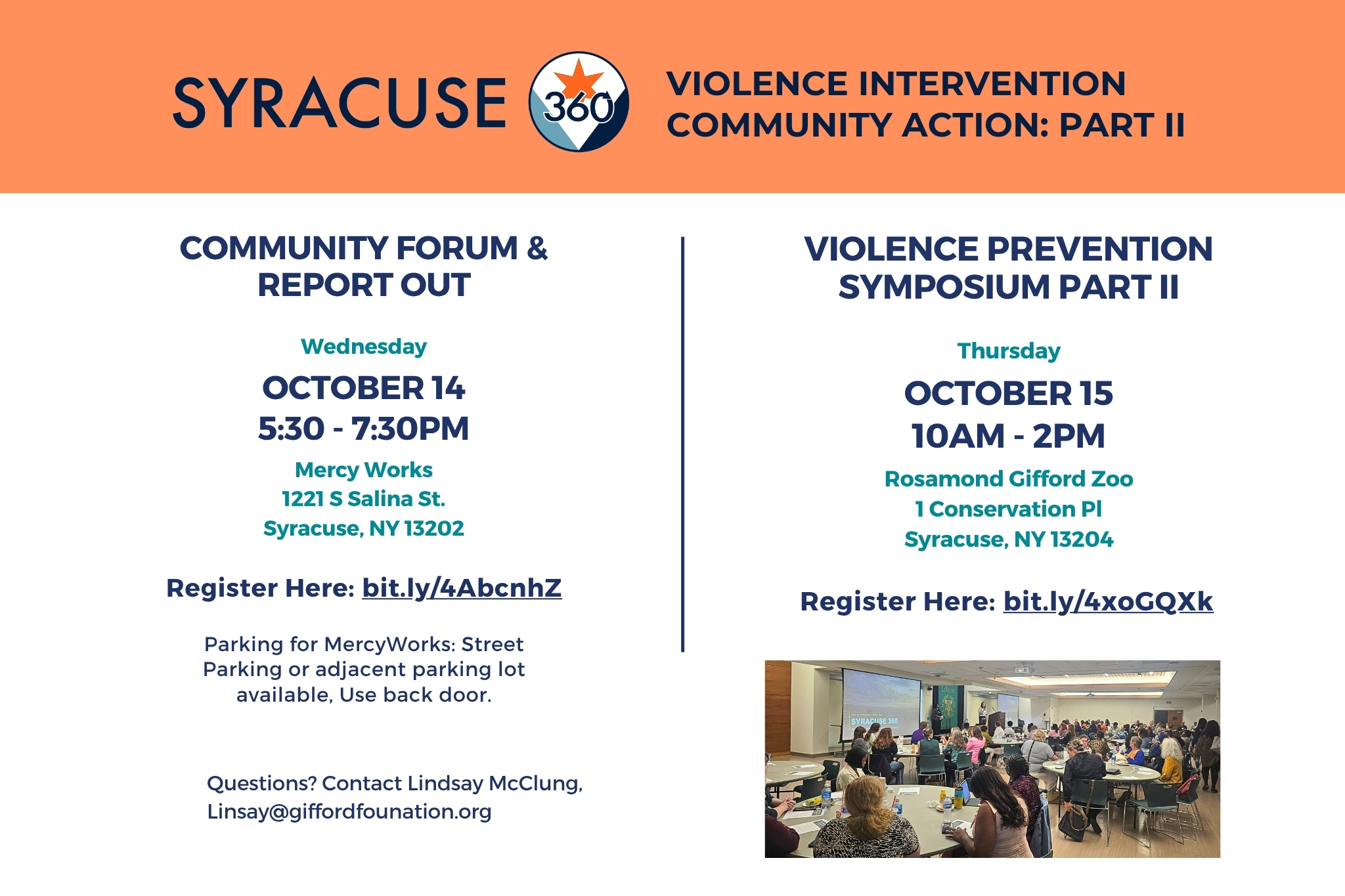 Violence Intervention Community action: Part II